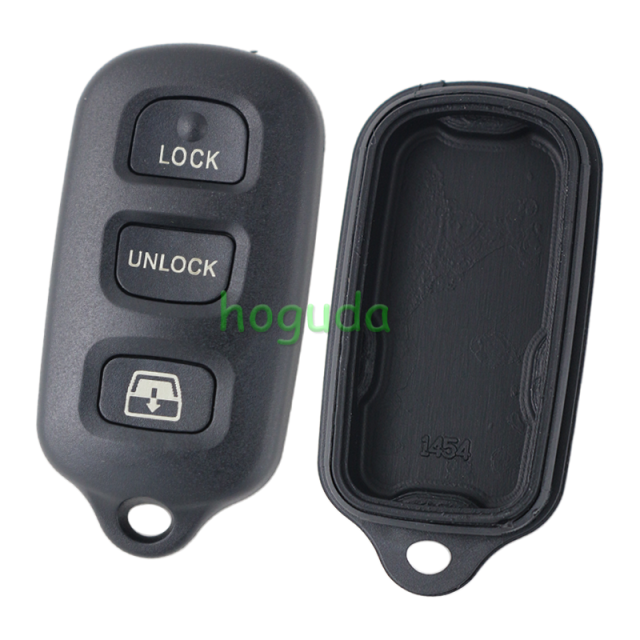 For Toyota 3+1 button key blank (the panic button is square)