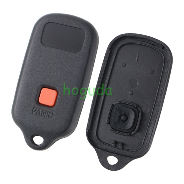 For Toyota 2+1 button key blank (the panic button is square)