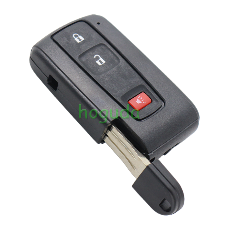 For Toyota Daihatsu 2+1 button remote key blank with Key Blade