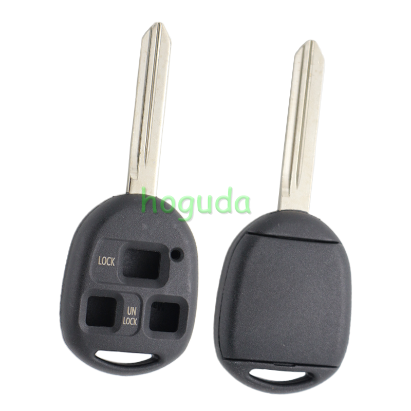 For High quality GTL Toyota 3 button remote key blank with TOY47 blade