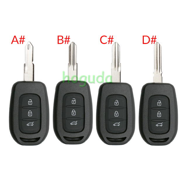 For Renault 3 button Key shell with blade , please choose the blade which you need