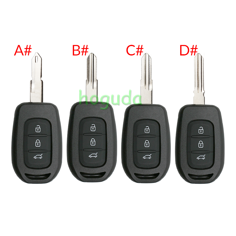 For Renault 3 button Key shell with blade , please choose the blade which you need