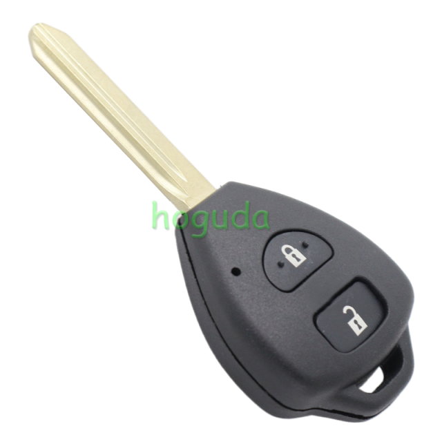 For high quality GTL Toyota 2 button remote key blank with toy47 blade enhanced version