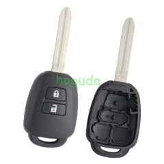 For high quality GTL Toyota 2 button remote key blank enhanced version