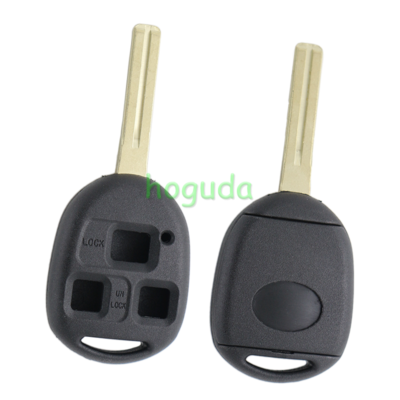 For High quality GTL Toyota 3 button remote key blank with TOY48 blade