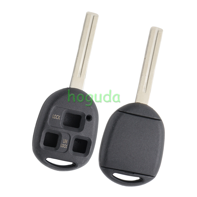 For High quality GTL Toyota 3 button remote key blank with TOY40 blade
