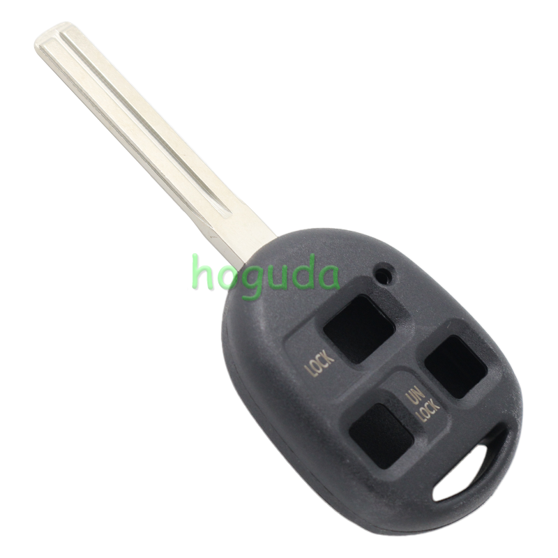For High quality GTL Toyota 3 button remote key blank with TOY40 blade