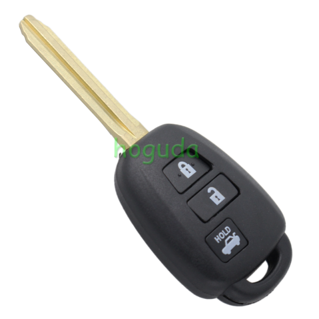 For high quality GTL Toyota 3 button remote key blank enhanced version