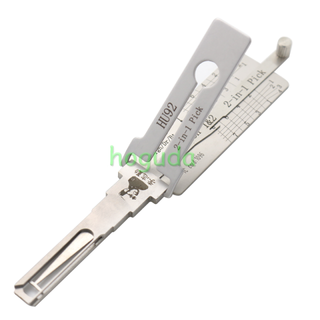 Original Lishi HU92 for  BMW 2 In 1 lock pick and decoder  genuine combination tool with best quality
