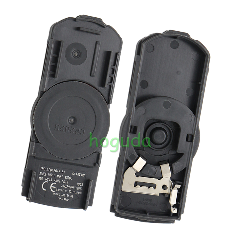 For Mazda 2/2+1/3/3+1/4 buttons remote key blank .3 part of the key