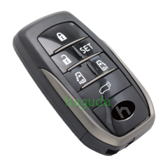 For Toyota 6 button remote key blank