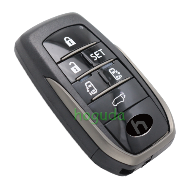For Toyota 6 button remote key blank