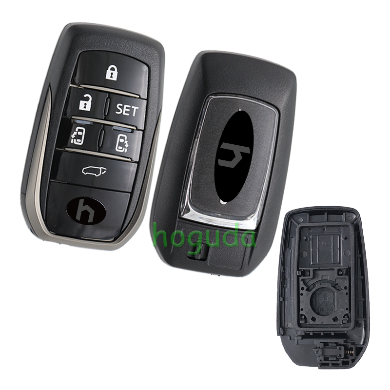 For Toyota 6 button remote key blank
