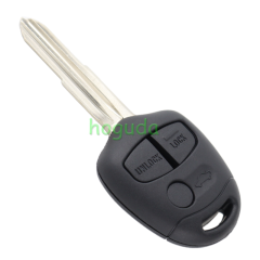 For GTL Mitsubish 3 button remote key blank with Left Blade