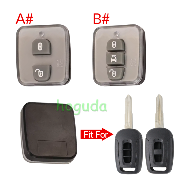 For Chevrolet 2/3 button remote key blank