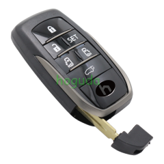 For Toyota 6 button remote key blank