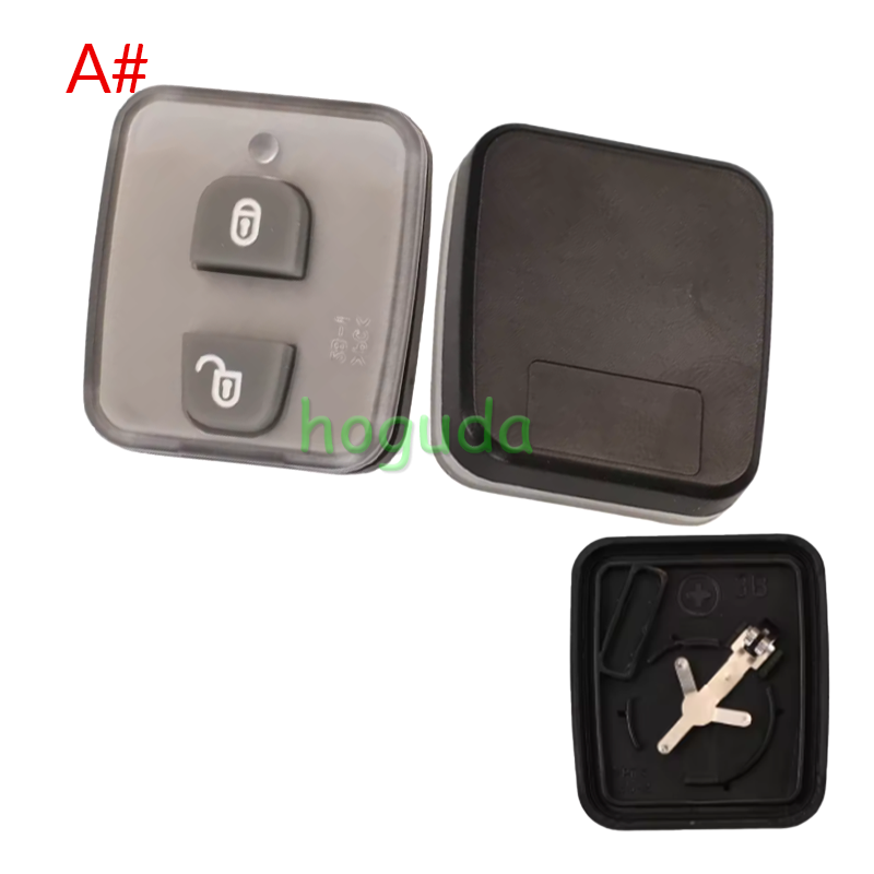 For Chevrolet 2/3 button remote key blank