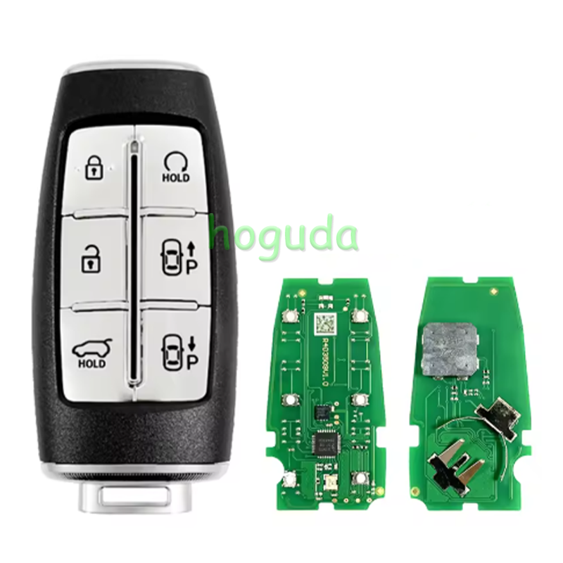For Hyundai 2022 Genesis GV70  6 Button Remote Smart Key with 433MHz 47 CHIP  FCC ID: TQ8-FOB-4F36  PN:95440-DS110