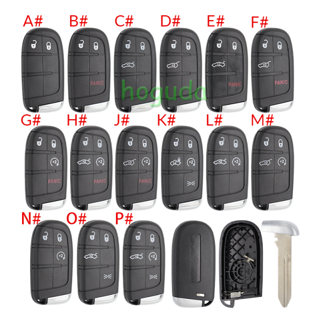 For Chrysler remote key shell
