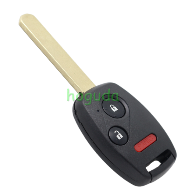 For Honda 2+1 button remote car key with 313.8Mhz  46chip PCF7961  FCC ID : MLBHLK-1T