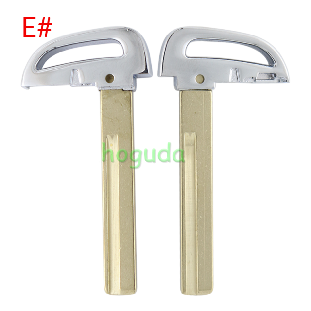 For Hyundai remote key Blade，please choose the key blade type.