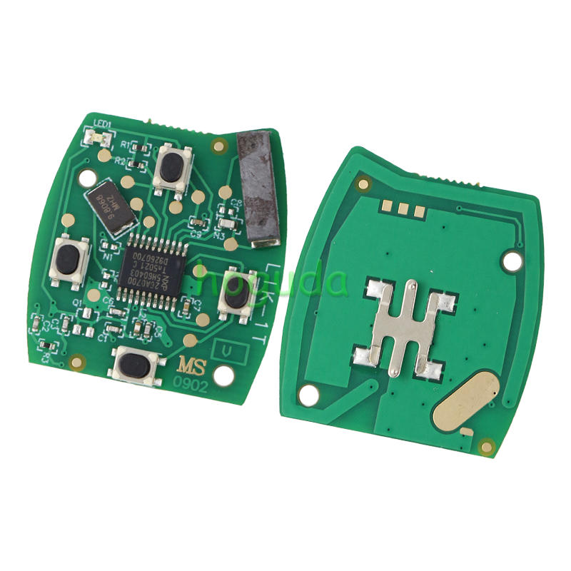 For Honda 2+1 button remote car key with 313.8Mhz  46chip PCF7961  FCC ID : MLBHLK-1T