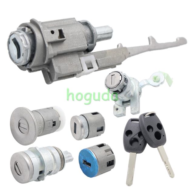 For Honda Accord before 2008 Ignition Switch Lock sets with 2 button key