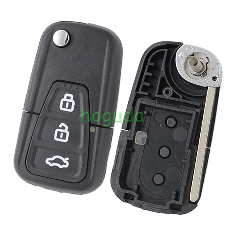For Lifan 3 button remote key shell