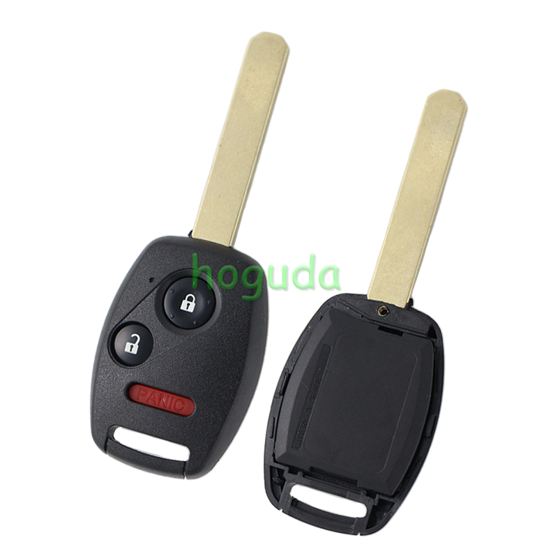 For Honda 2+1 button remote car key with 313.8Mhz  46chip PCF7961  FCC ID : MLBHLK-1T