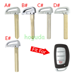 For Hyundai remote key Blade，please choose the key blade type.