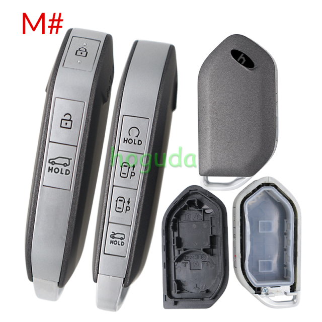 For new 2023-2025 Kia Telluride Sorento K5 Carnival 3/4/5/6/7/8 buttons remote key shell