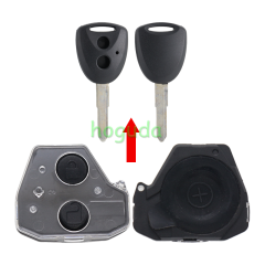 For Toyota 2 button Remote key blank