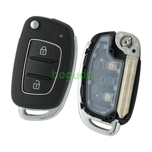 For New Hyundai 2/2+1/3/3+1 button remote key blank with HY20 left Blade