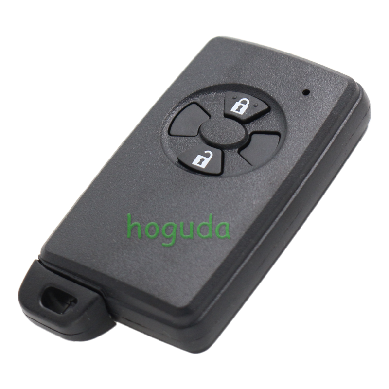 For Toyota 2 button remote key blank , the blade with two side groove (black)