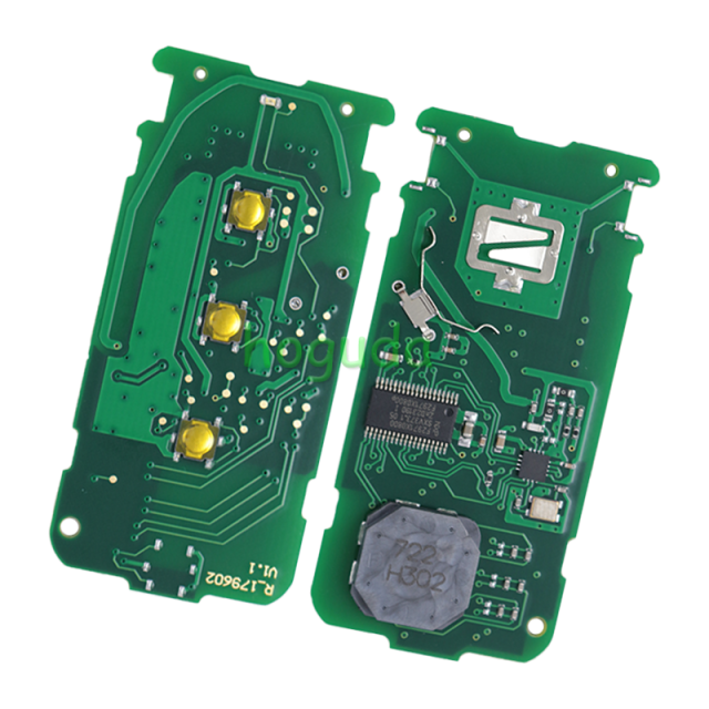 For Mitsubishi M003 Smart Key 3 Button - GHR-M004 - 434MHz 47 Chip FCCID: GHR-M004