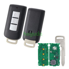 For  Mitsubishi 2 button Smart Key 3 Button - GHR-M014 - 434MHz 47 Chip FCCID:GHR-M014