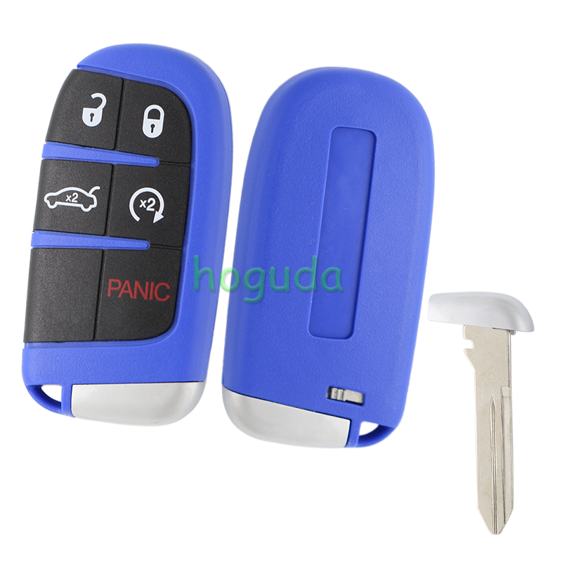 For Chrysler 4+1 button remote key shell