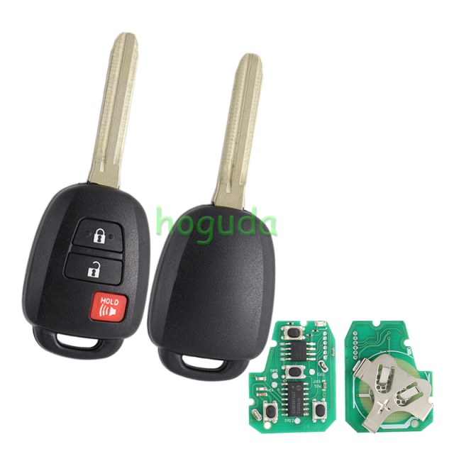 For Toyota RAV4 Tacoma  2+1 button remote key  FCCID :HYQ12BDP P/N: 89070-42880