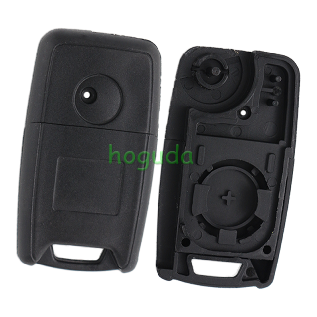 For Ssangyong Korando Actyon C200 3 button remote key with  433MHz ID60 Chip OEM PCB and AF key shell P/N: 87540-34100