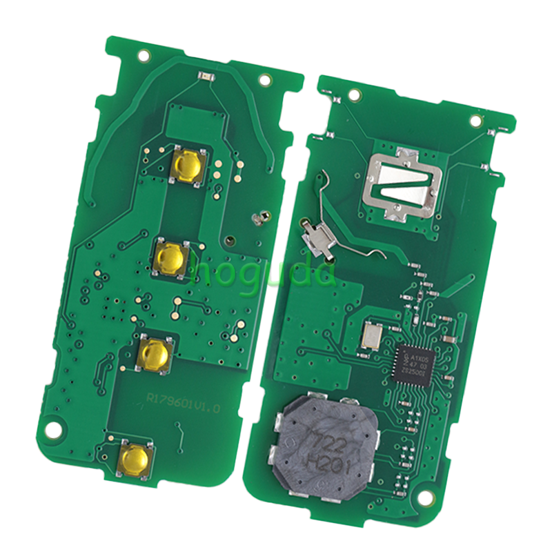 For  Mitsubishi 2 button Smart Key 3 Button - GHR-M014 - 434MHz 47 Chip FCCID:GHR-M014