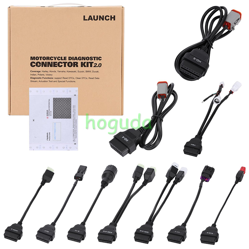 LAUNCH MOTORCYCLE DIAGNOSTICCONNECTOR KIT 2.0