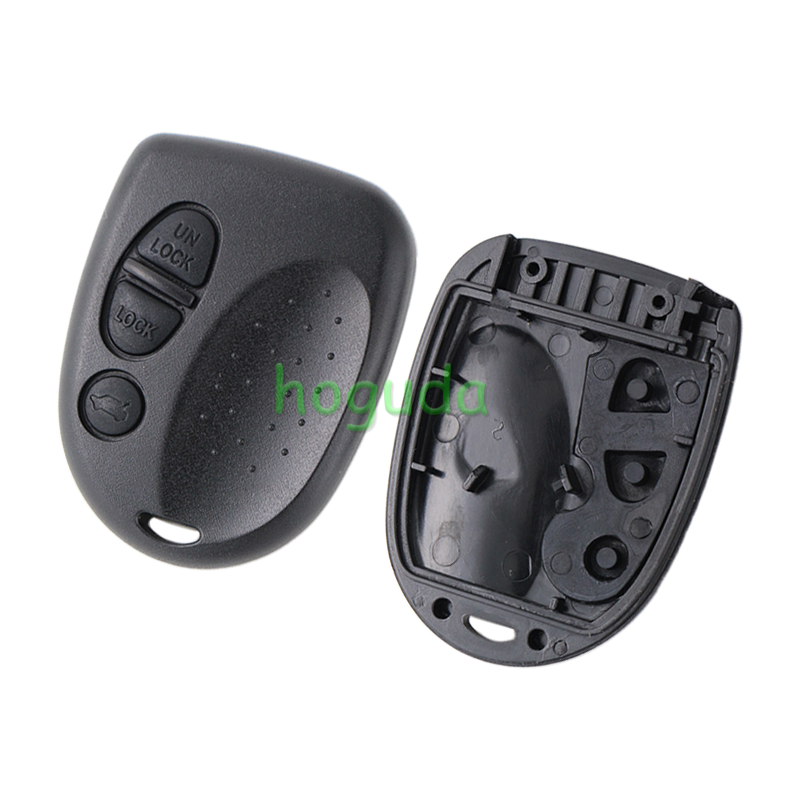 For Chevrolet 3 button remote key blank without Logo