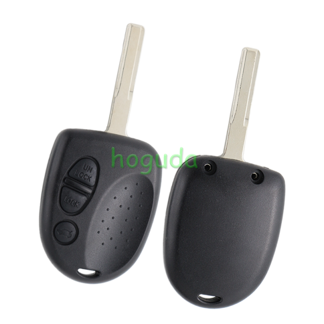 For Chevrolet 3 button remote key blank without Logo