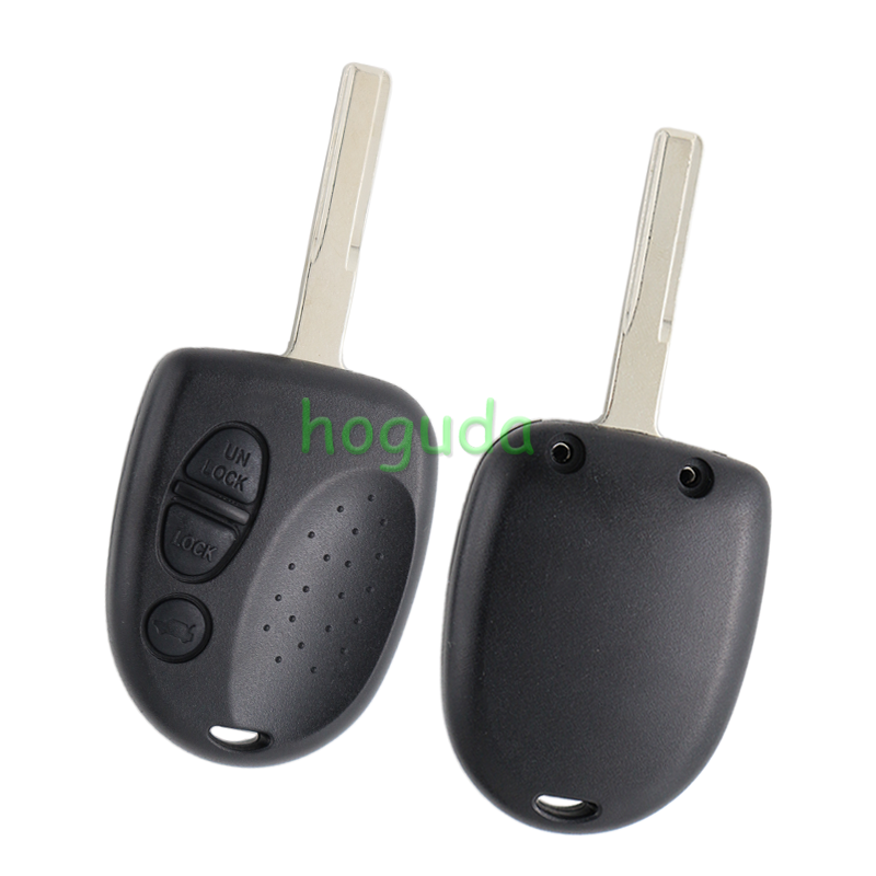 For Chevrolet 3 button remote key blank without Logo