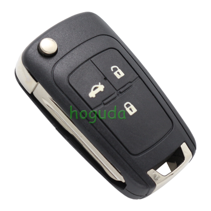 For  Chevrolet 3 button remote key shell with left blade
