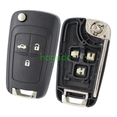 For  Chevrolet 3 button remote key shell with left blade