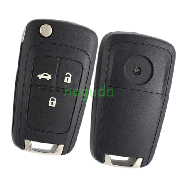 For  Chevrolet 3 button remote key shell with left blade