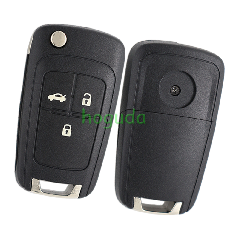 For  Chevrolet 3 button remote key shell with left blade