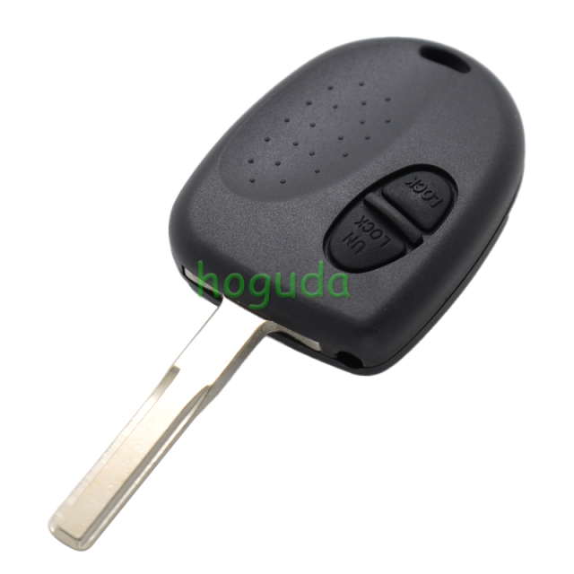 For Chevrolet 2 button remote key blank without Logo