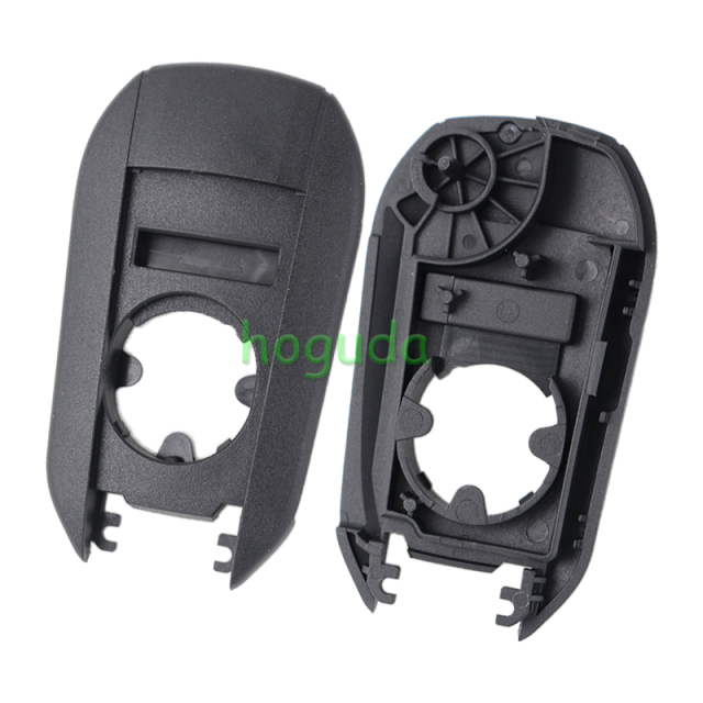 For Peugeot 3 button remote  Key Shell with HU83 407 blade EU version